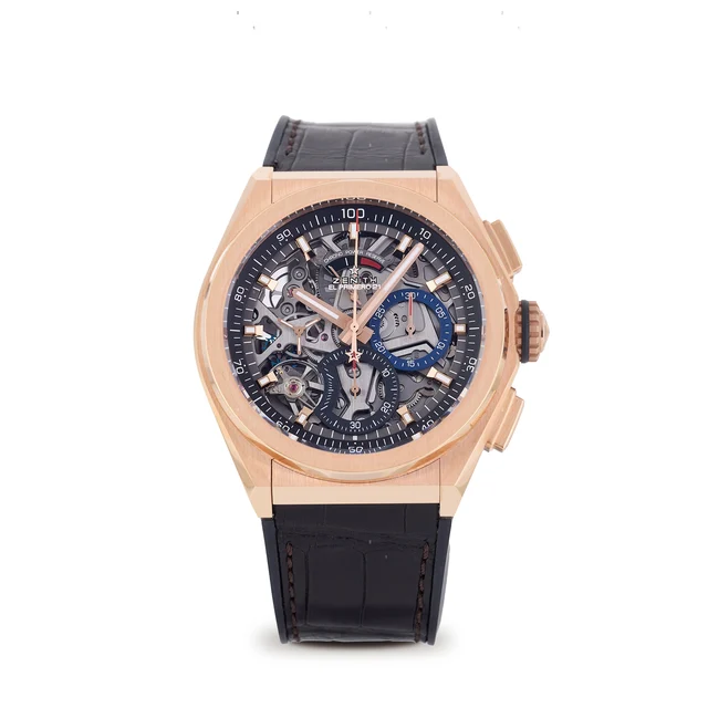 Zenith ZENITH, REF. 18.9000.9004/71.R585, DEFY EL PRIMERO 21, 18K PINK GOLD kol saati