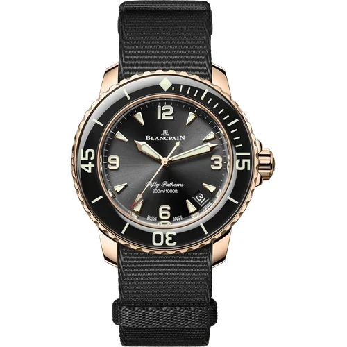 Blancpain Fifty Fathoms Automatique 5010 3630 NABA kol saati
