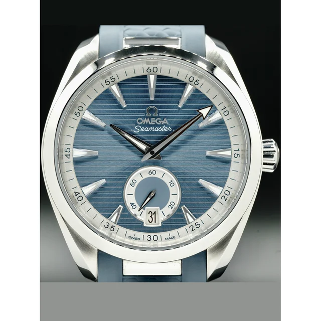 OMEGA Aqua Terra 150M Small Seconds Blue Dial 210000049053 kol saati