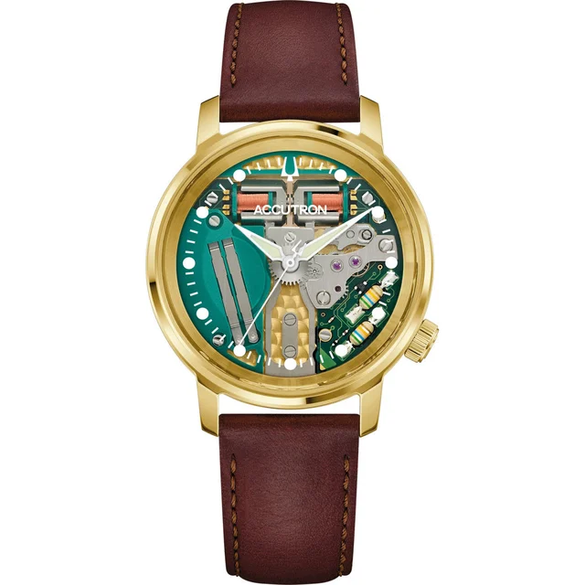 Accutron Spaceview 314 Tuning Fork Revival 27A206 kol saati