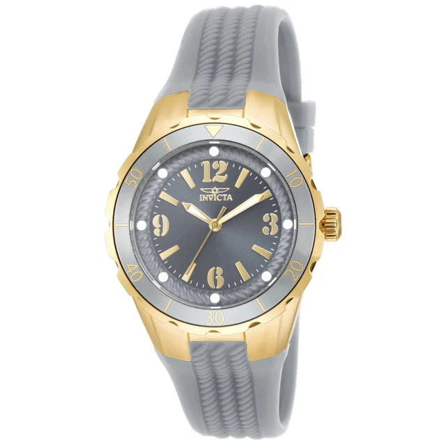 Invicta Angel Halo Watch - 38mm. Charcoal (17483) kol saati