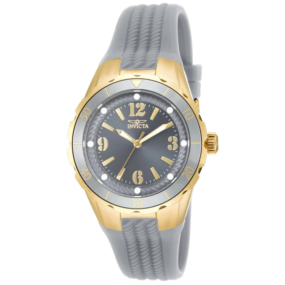 Invicta Angel Halo Watch - 38mm. Charcoal (17483) 38 mm kol saati