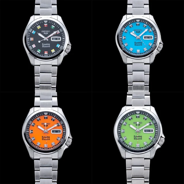 Seiko 5 Sports Rowing Blazers (4 Piece Set) 210009N43325 kol saati