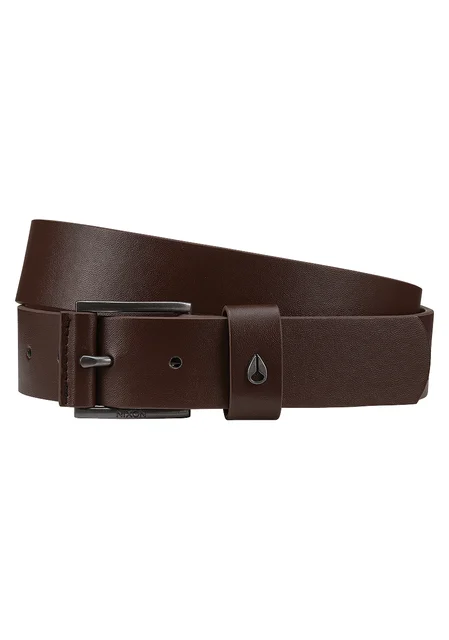 Nixon US Americana Vegan Belt - Brown C2979-400-01 kol saati