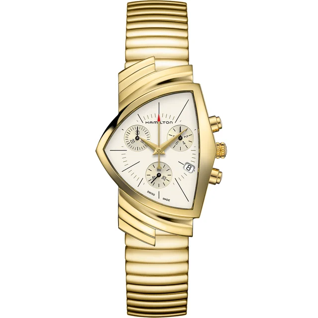 Hamilton Ventura Chrono Quartz H24422151 kol saati