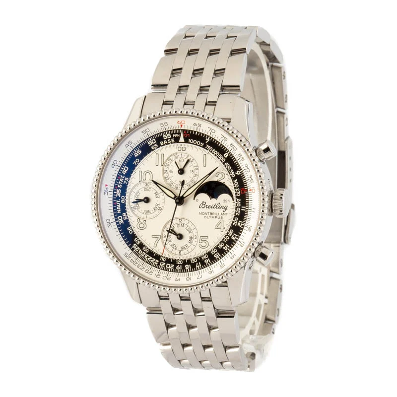 Breitling Montbrillant Olympus Stainless Steel A1935012/G592 42.1 mm kol saati