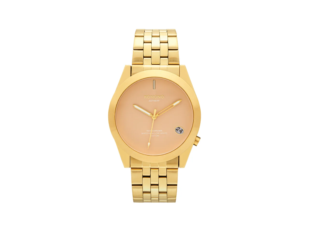 Komono Ray Chroma Estate Gold Marshmallow KOM-W4422 kol saati