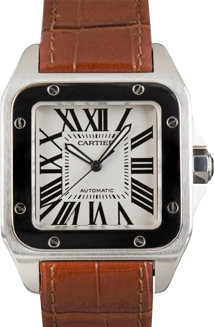 Cartier Santos 100 W20076X8 Stainless Steel kol saati
