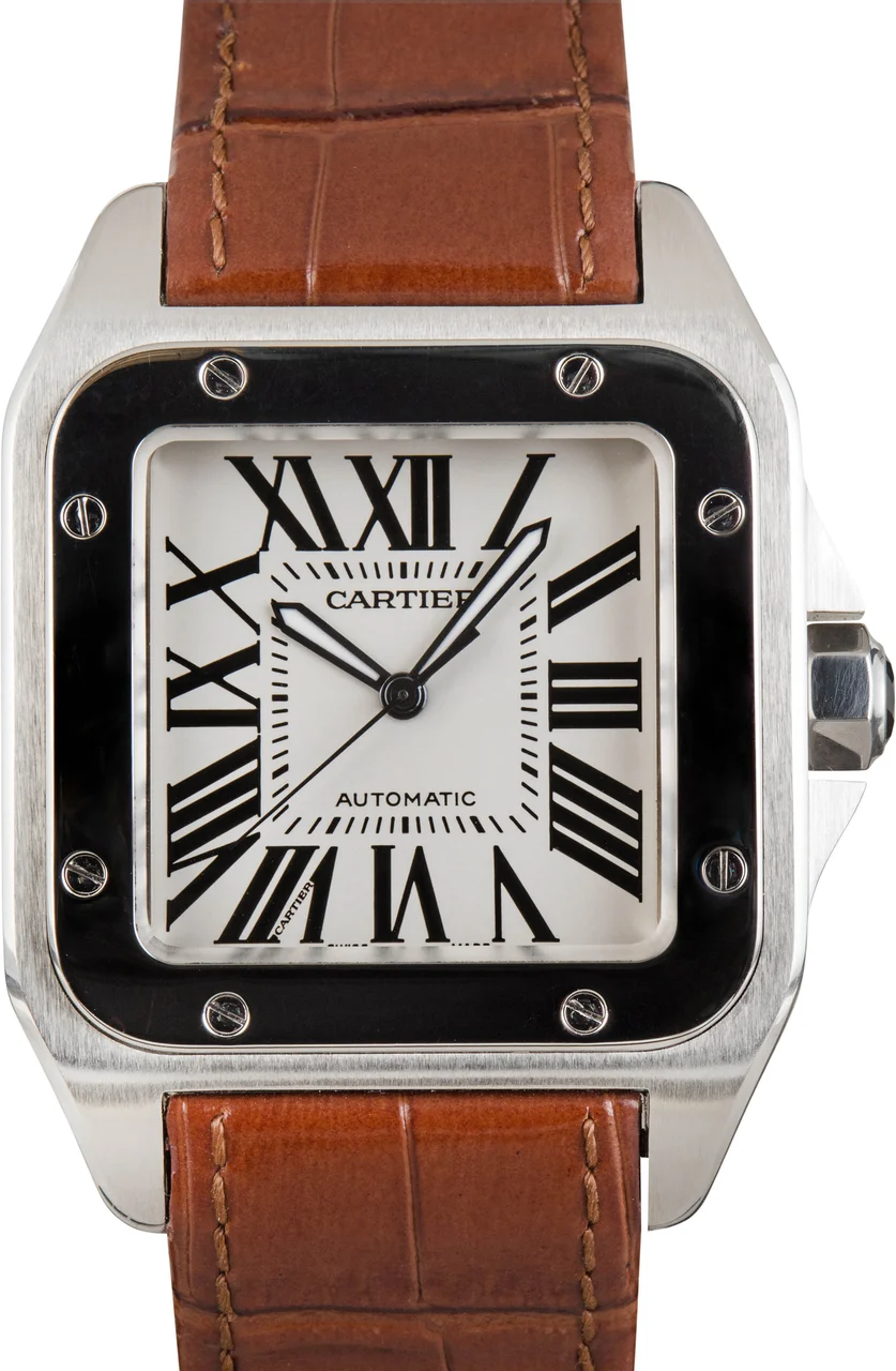 Cartier Santos 100 W20076X8 Stainless Steel kol saati