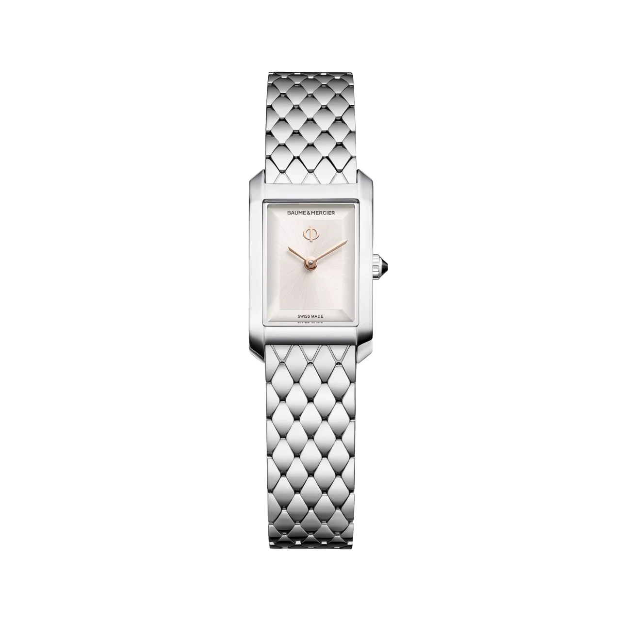 Baume Et Mercier Hampton 10860 Quartz 28mm - Silver on Bracelet M0A10860 28 mm kol saati