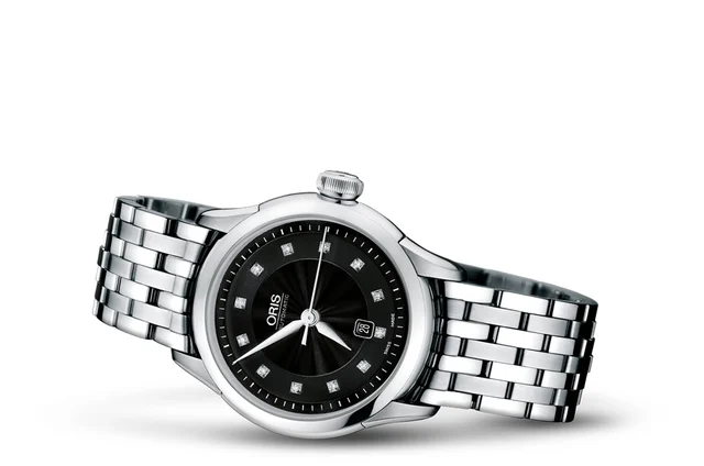 Oris Artelier Date Diamonds 01 561 7604 4099-07 8 16 73 kol saati
