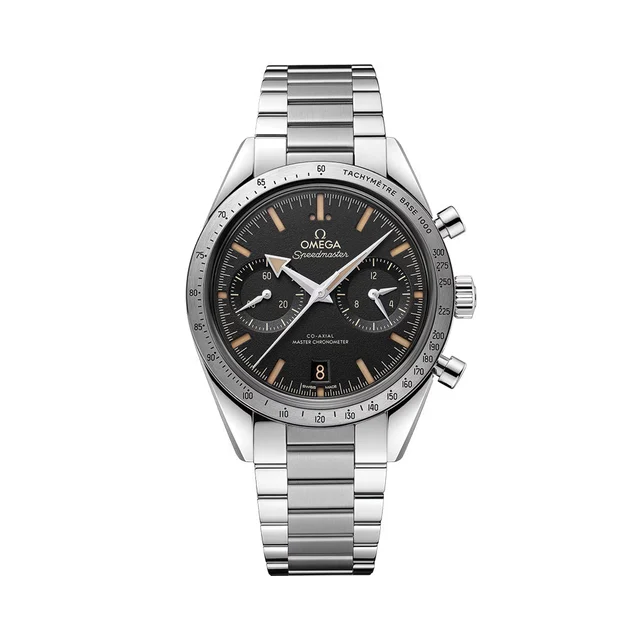 OMEGA Speedmaster '57 Chronograph 40.5mm - Black on Bracelet O33210415101001 kol saati