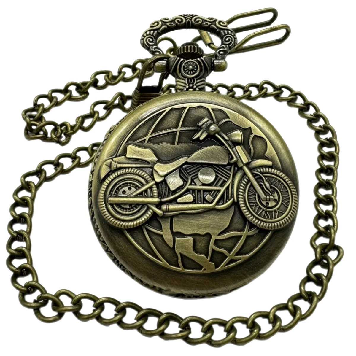Invicta Vintage Road Warrior Pocket Watch - 47mm. Bronze (49002) 47 mm kol saati