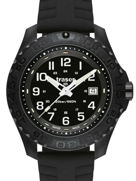 Traser Outdoor Pioneer Watch with Tritium Illumination and Rotating Black Bezel #102905 ko