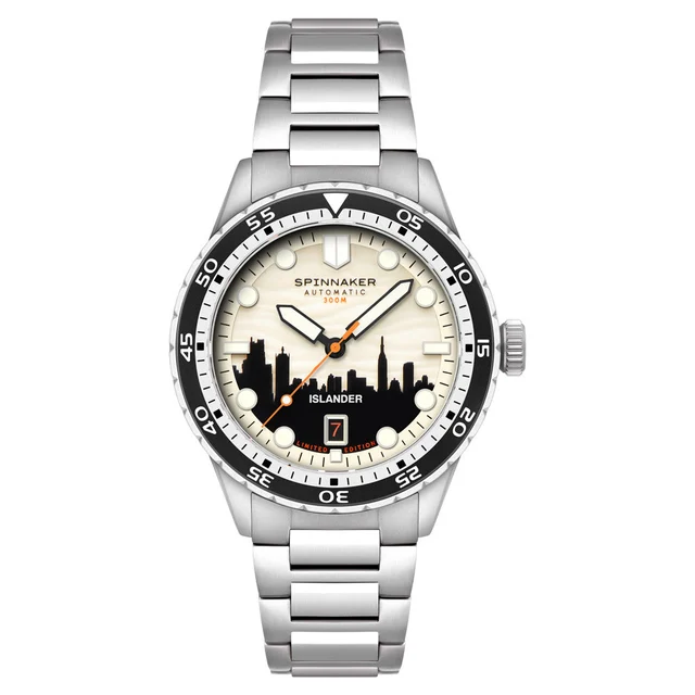 Spinnaker Islander Hass Limited Edition Watch with Skyline Dial #SP-5144-LIW22 kol saati