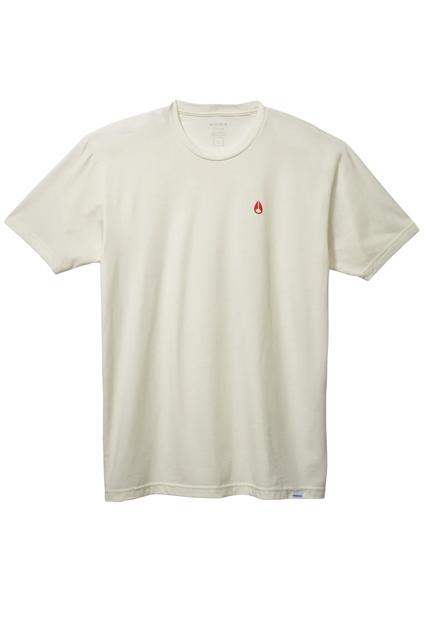 Nixon US Sparrow Repreve® T-Shirt - Natural / Red S2848-3455-02 kol saati
