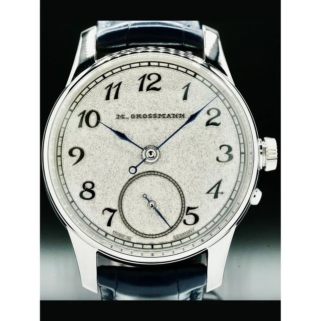Moritz Grossmann Tremblage Stainless Steel German Silver 210000028035 kol saati