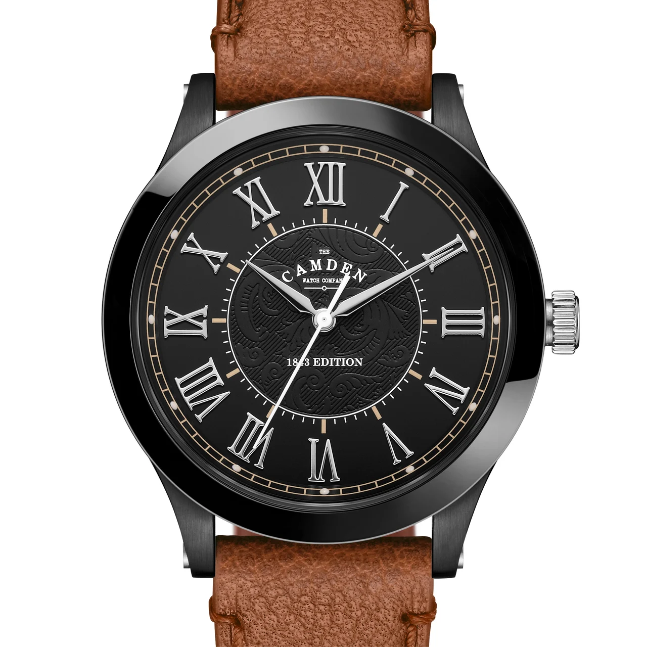 The Camden Watch Company Edition on Tan Leather No.253 1843 Edition on Tan Leather 41 mm kol saati