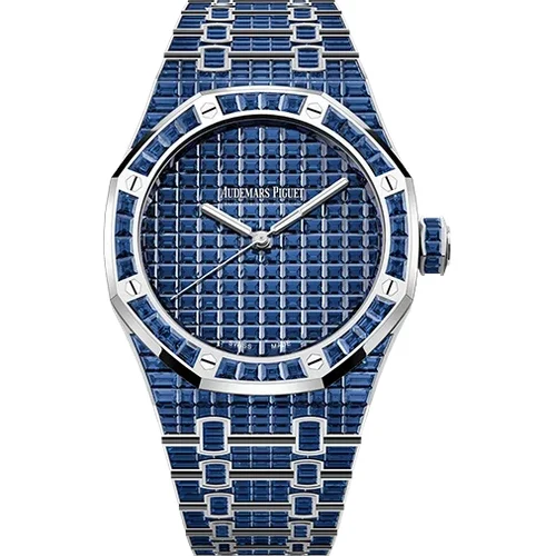 Audemars Piguet Selfwinding Blue Sapphire "50th Anniversary" 15514BC.SS.1284BC.01 41 mm kol saati