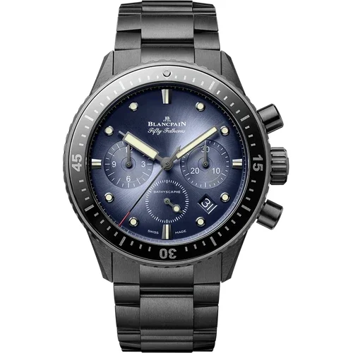 Blancpain Bathyscaphe Chronographe Flyback 5200 0140 01S 43.6 mm kol saati