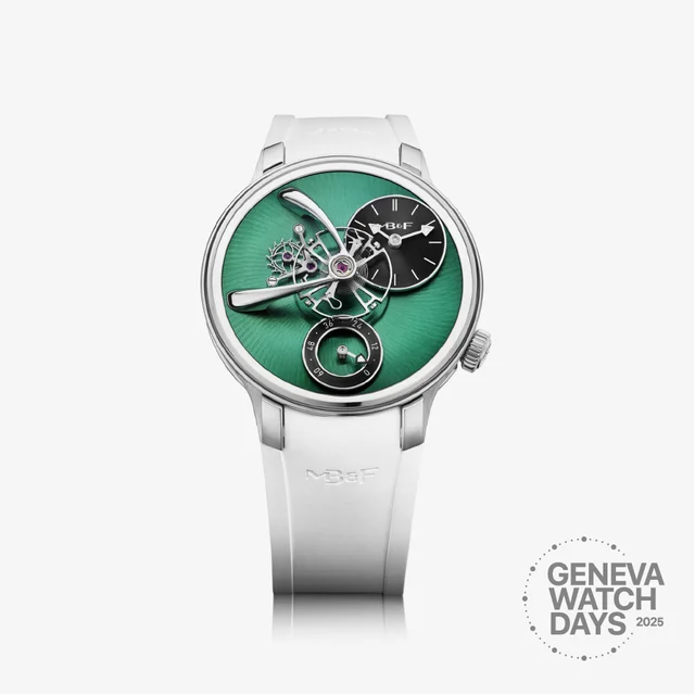 Mb&f Legacy Machine 101 EVO Ti Green kol saati