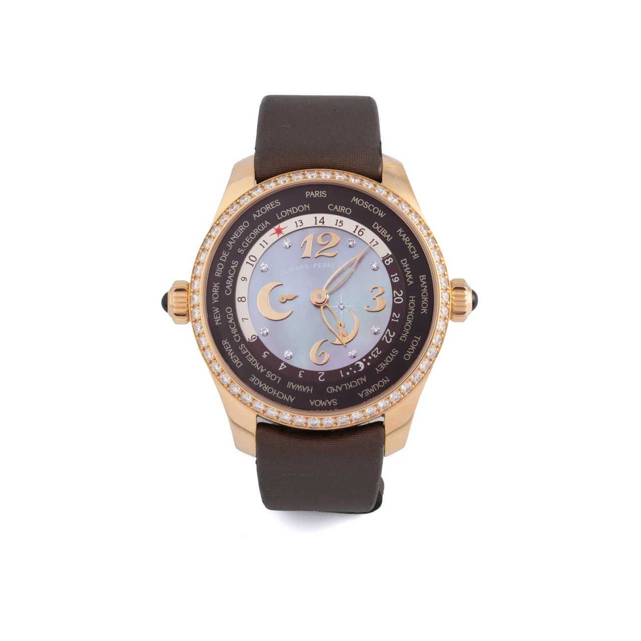 Girard-Perregaux GIRARD-PERREGAUX REF. 49860 WORLD TIME kol saati