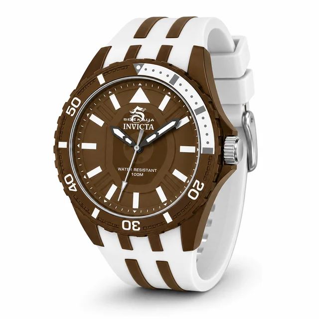 Invicta Subaqua Watch - 44mm, Dark Brown (70034) kol saati