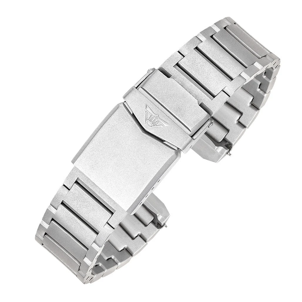 Squale Blasted Bracelet for 50 ATMOS (1521) Models #CSSSQ20BL kol saati