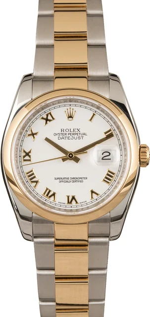 Rolex Datejust 116203 Roman Markers 116203WRO kol saati