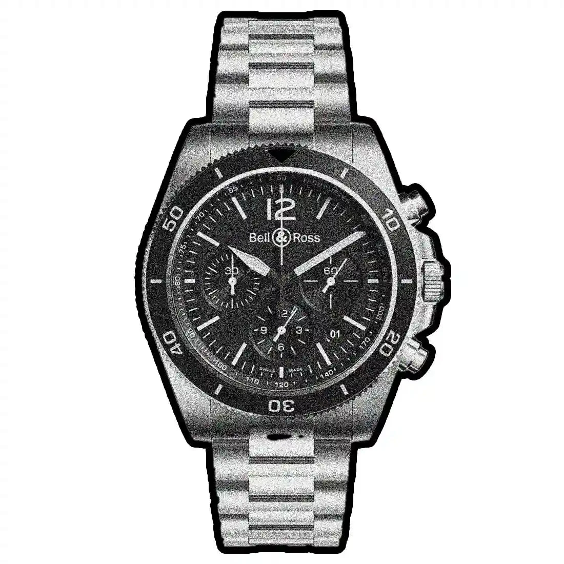 Bell & Ross Bell & Ross 32158 43 mm kol saati