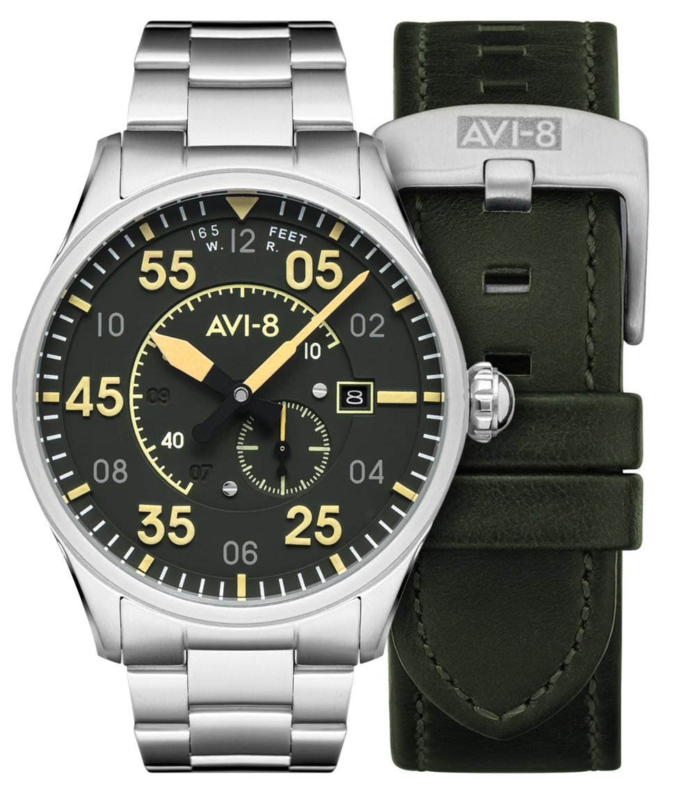 AVI-8 Spitfire AVI015 42 mm kol saati