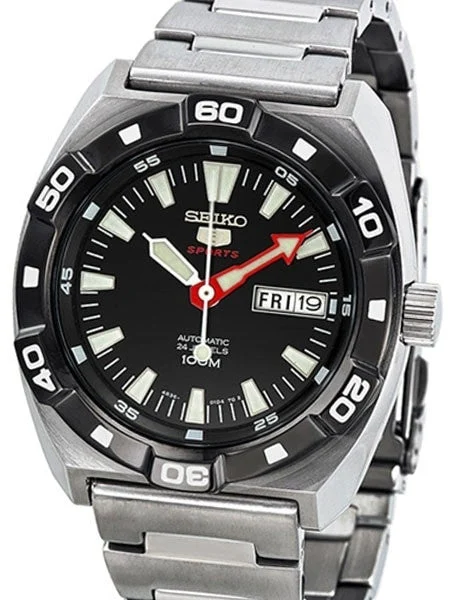 Seiko Sports Automatic Dive Watch with Matching Bracelet #SRP285 kol saati