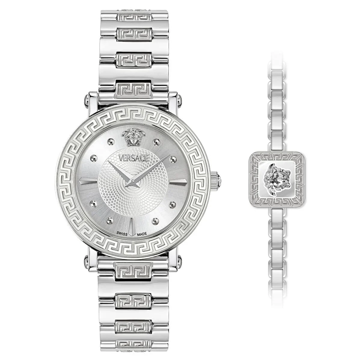 Versace Bileklik Seti VRSCVE9C00324 35 mm kol saati