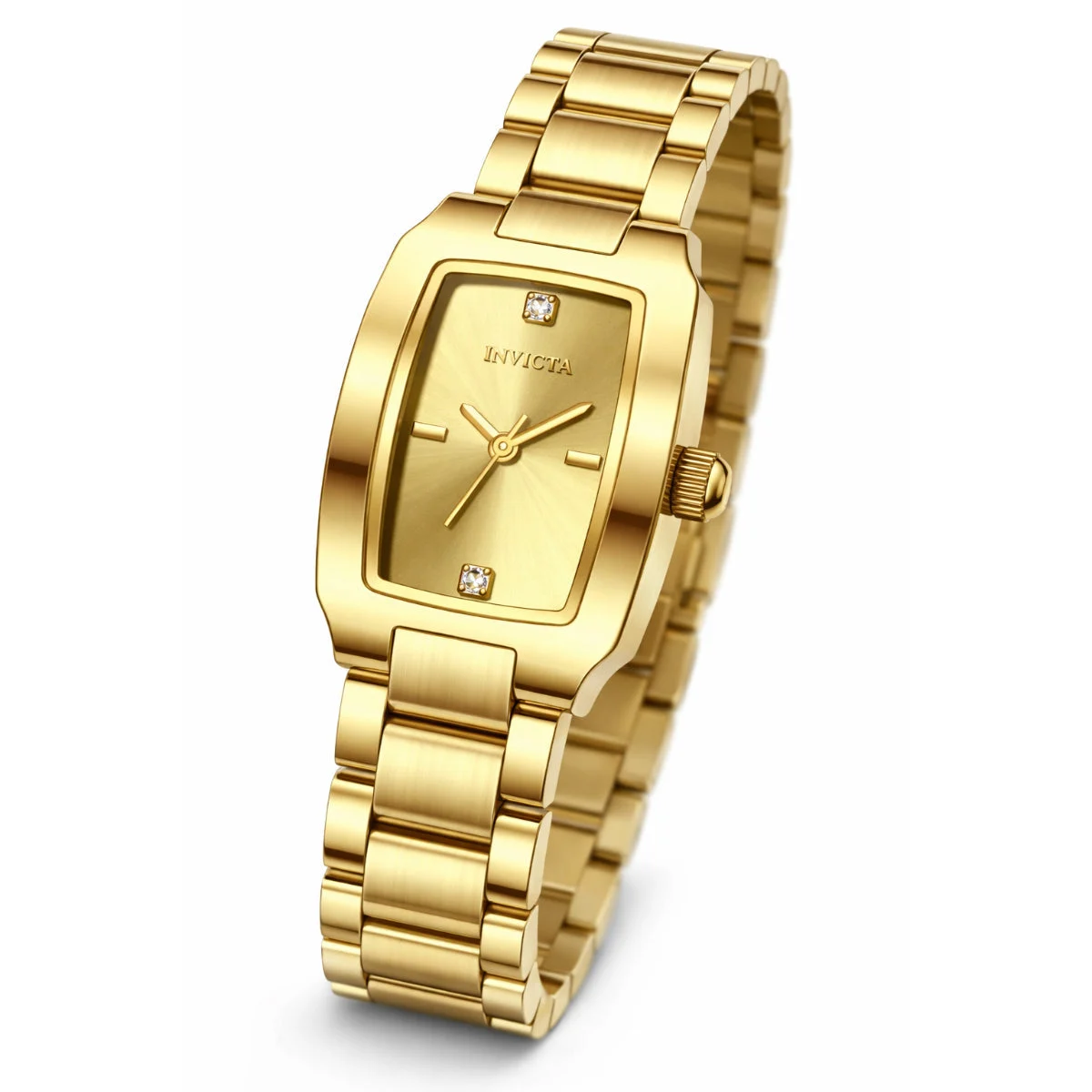 Invicta Open Box Wildflower Watch - 22mm, Gold (AIC-69441) kol saati