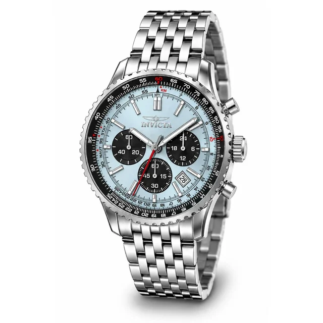 Invicta Chase Durer Logist - Watch - 43mm, Steel (69565) kol saati