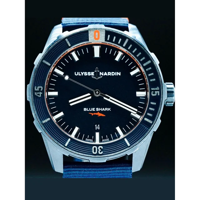Ulysse Nardin SHARK Diver 42mm Blue Shark 210000077634 kol saati