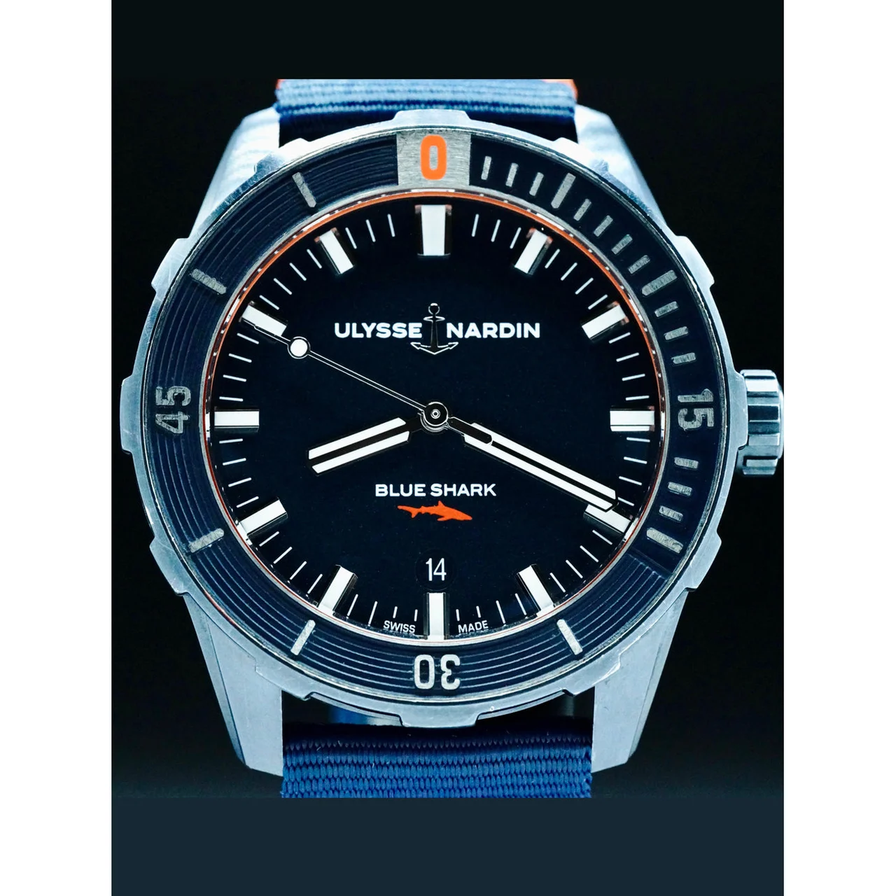 Ulysse Nardin SHARK Diver 42mm Blue Shark 210000077634 42 mm kol saati