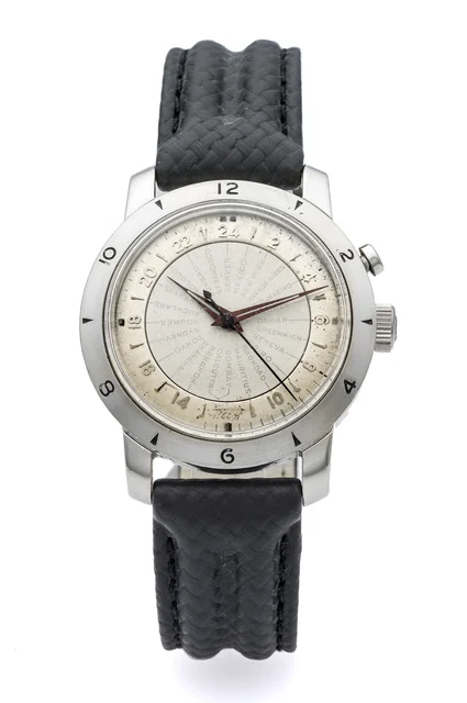 Tissot Navigator TISSOT NAVIGATOR REF. 4002-2 STEEL Fine and rare, self-winding stainless