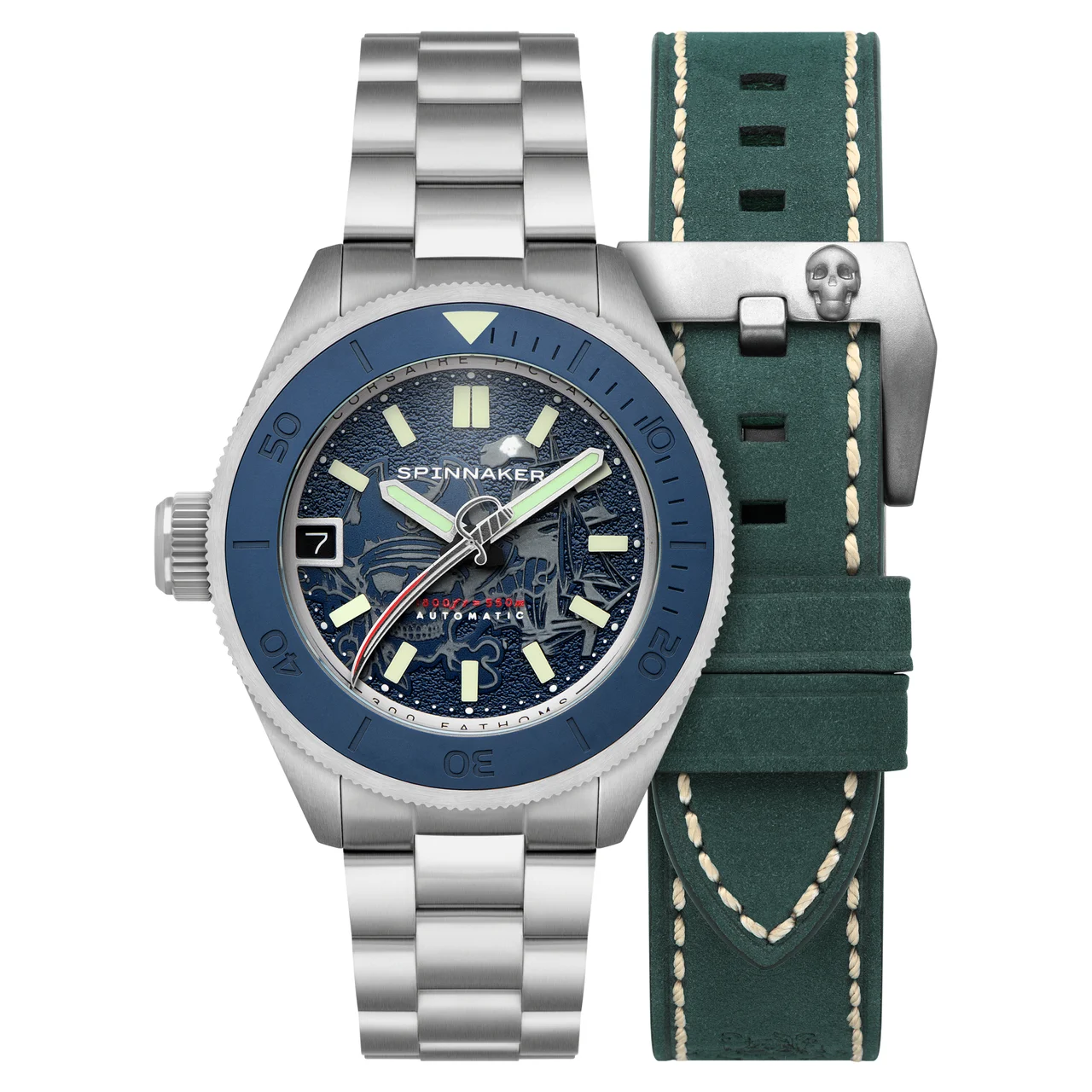 Piccard Automatic Pirate Blue SP-5148-22 kol saati
