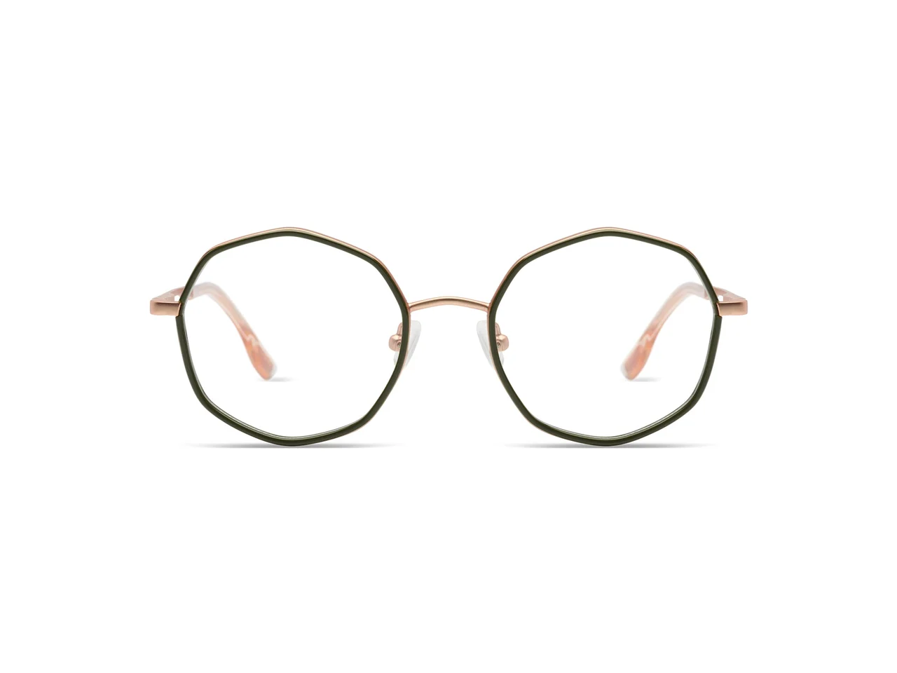 Komono Sofia Slims Khaki Rose Gold KOM-O2929 kol saati