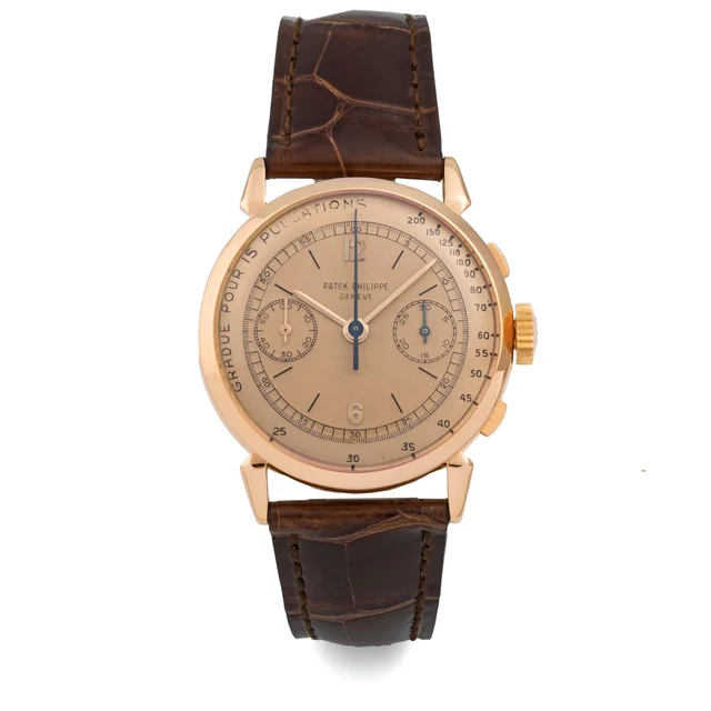 Patek Philippe Pulsation Dial For Reference 1579, Yellow Gold kol saati