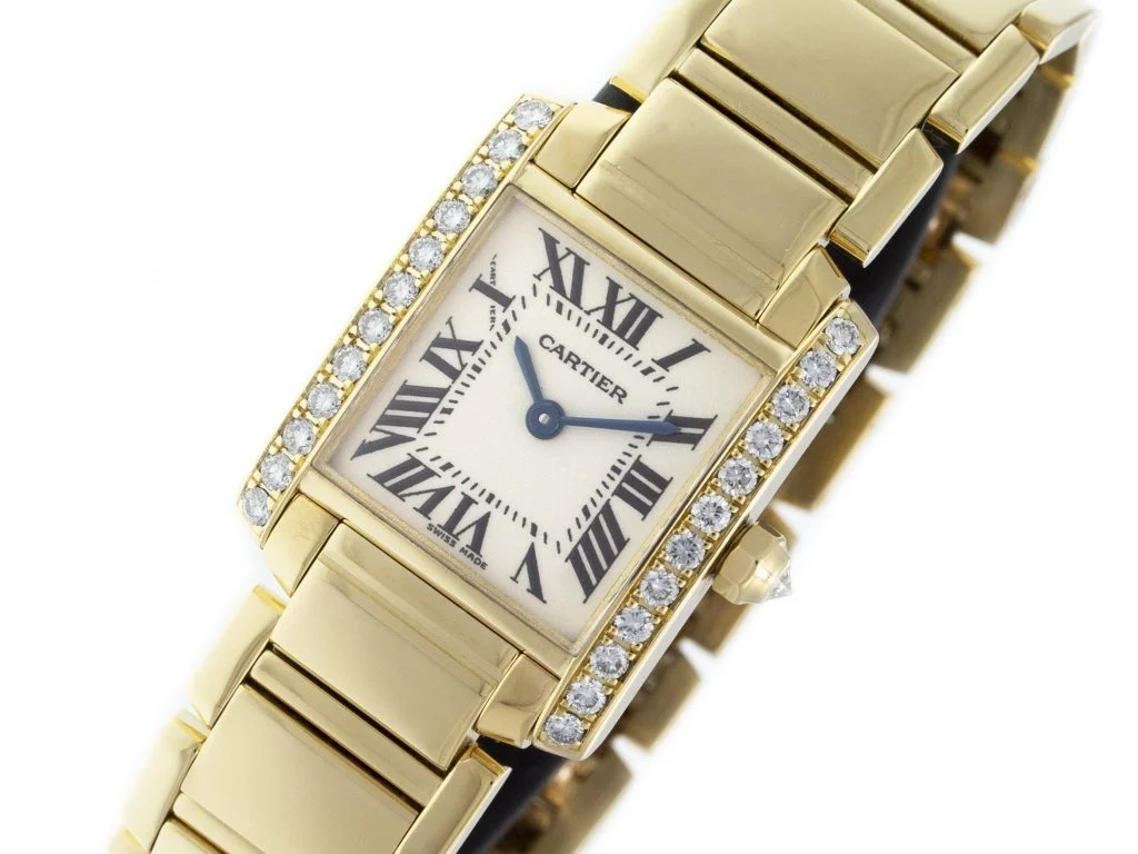 Cartier Tank WE1001R8 20 mm kol saati