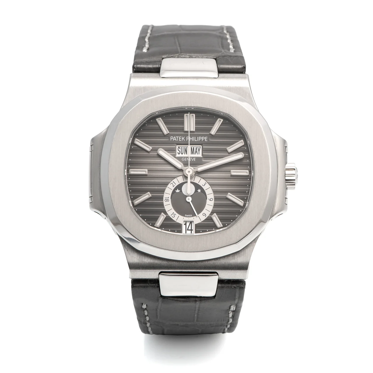 Patek Philippe PATEK PHILIPPE, REF. 5726, NAUTILUS ANNUAL CALENDAR, STEEL kol saati