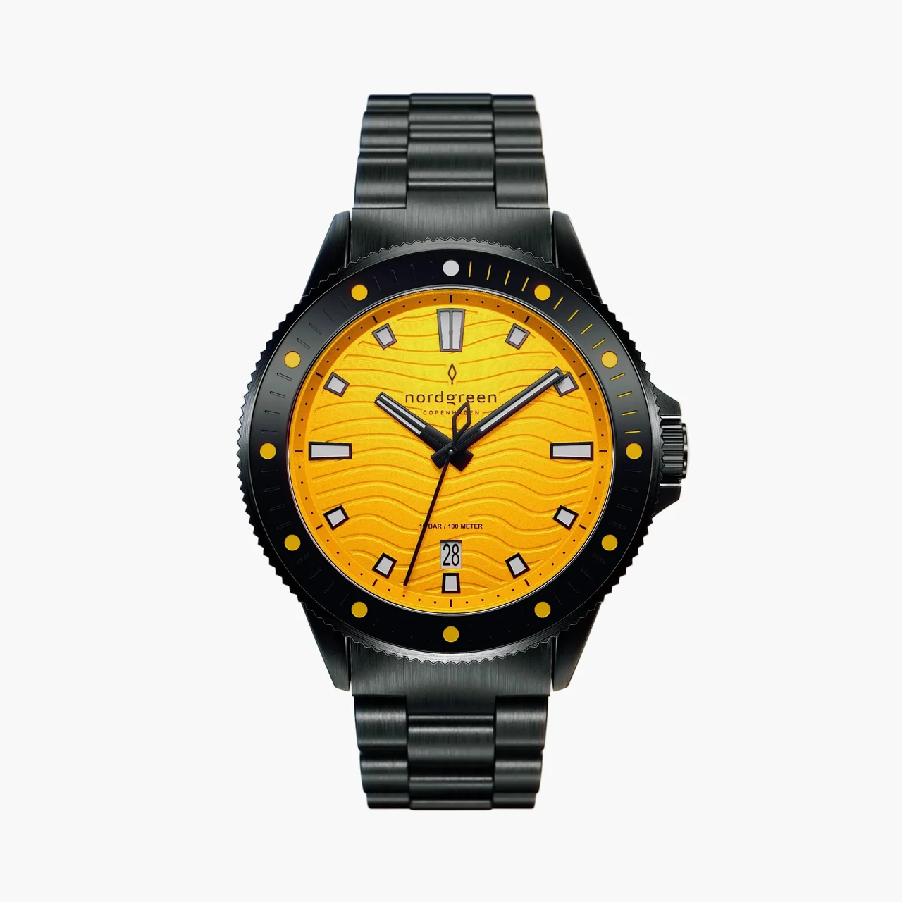 Nordgreen Waves 40mm WA40BL3LBLYE 40 mm kol saati