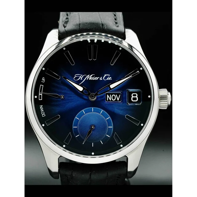 H. Moser and Cie. Moser & Cie. Pioneer Perpetual Calendar 3808-1201 210000027945 kol saati
