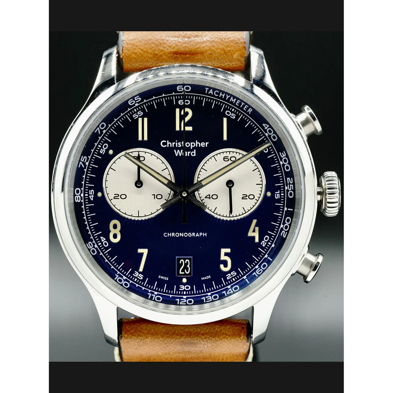 Christopher Ward Grand Tourer S03-39QCH3-S00B1 210000029680 39 mm kol saati