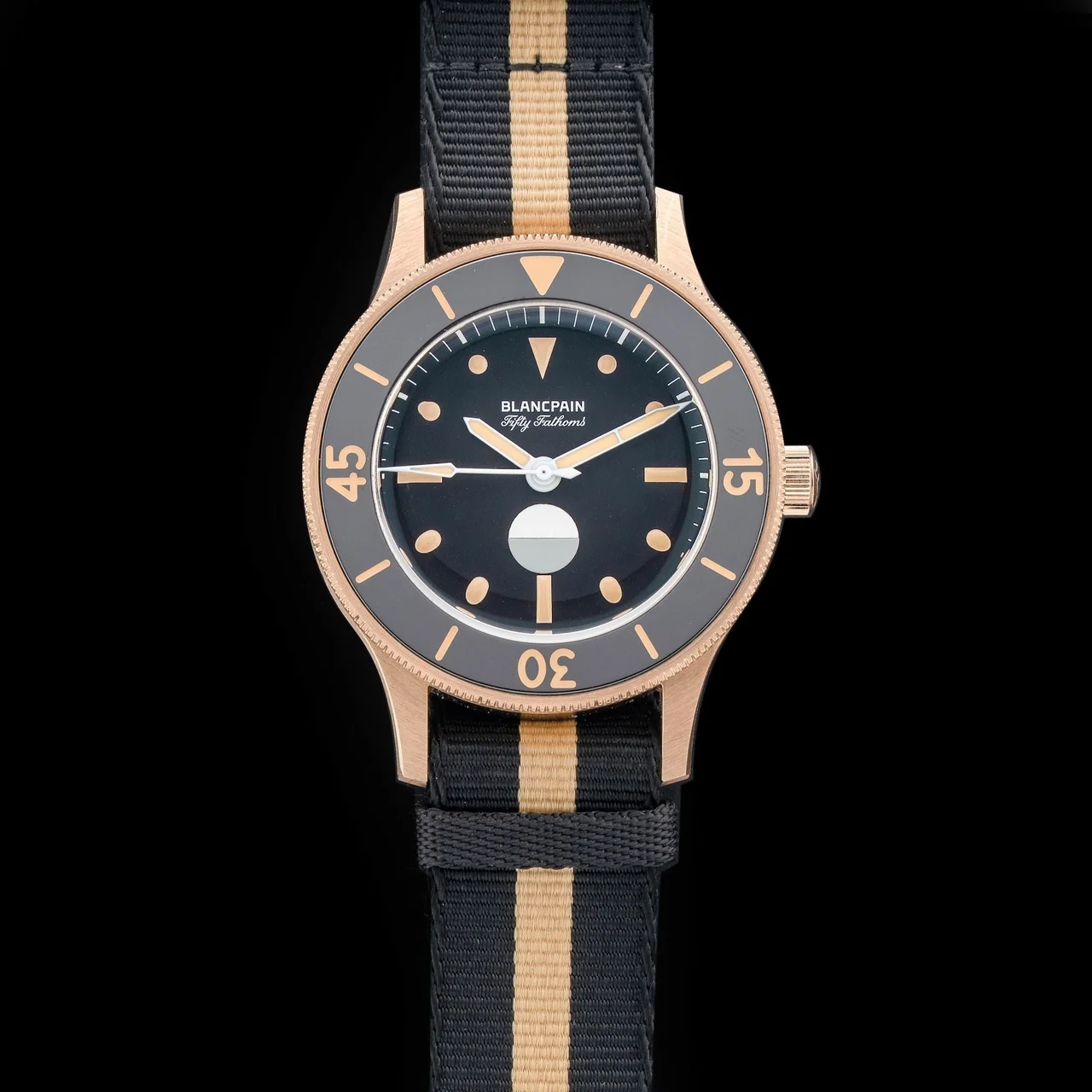 Blancpain NANA Fifty Fathoms 70Th Anniversary Act 3 210009N32019 41.3 mm kol saati