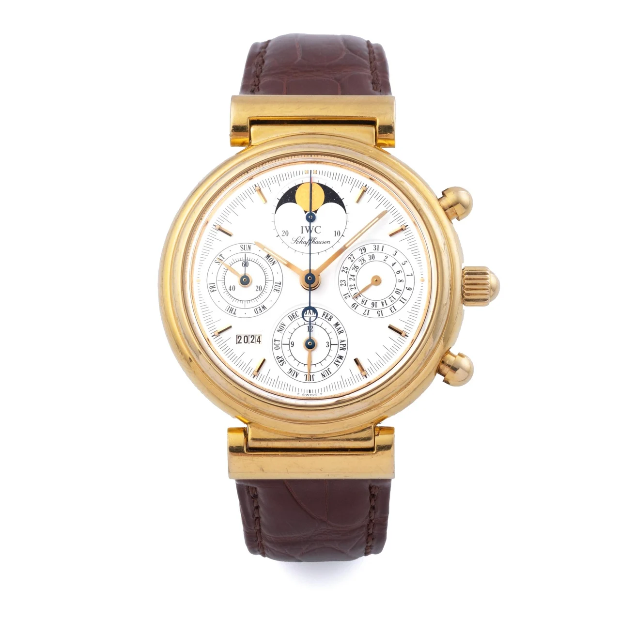 IWC IWC REF. 3750 DA VINCI PERPETUAL kol saati