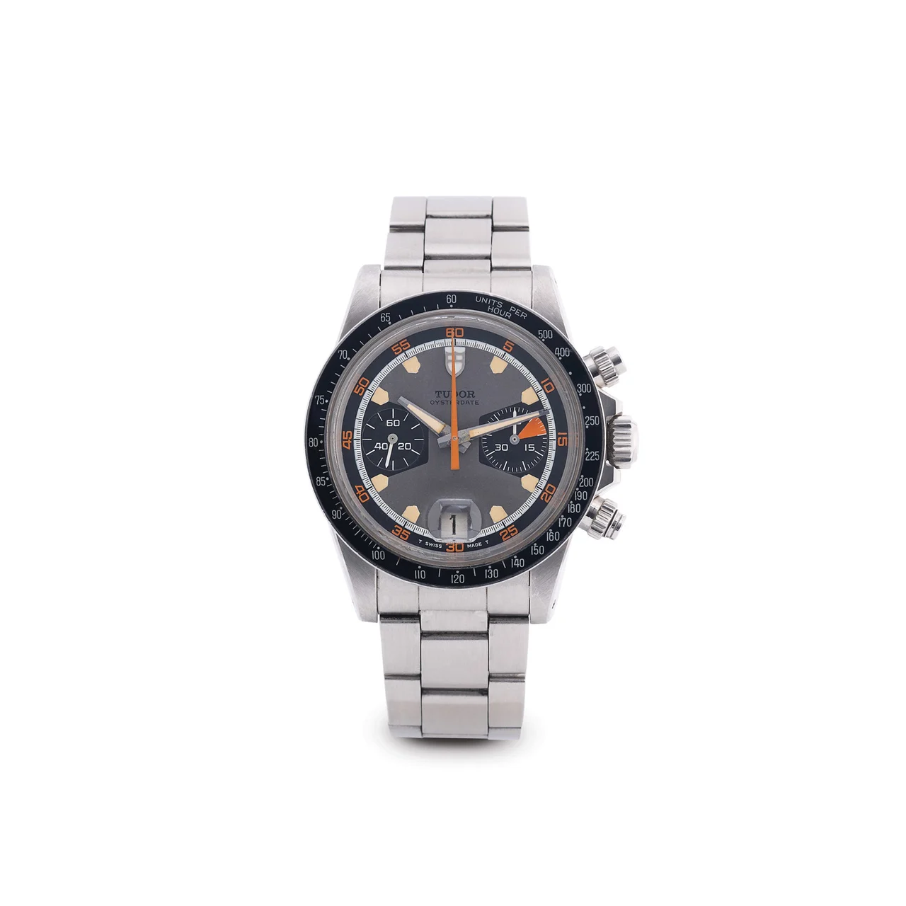 Tudor TUDOR, REF. 7031/0, OYSTERDATE CHRONOGRAPH, “HOMEPLATE”, STAINLESS STEEL kol saati