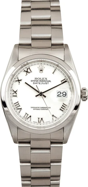Rolex DateJust Stainless Steel WRO 16200SSO kol saati